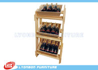 SGS dei banchi di mostra del MDF/espositori di legno naturali vino di isolato per il dettagliante